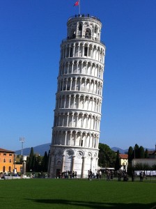 who constructed the leaning tower of pisa